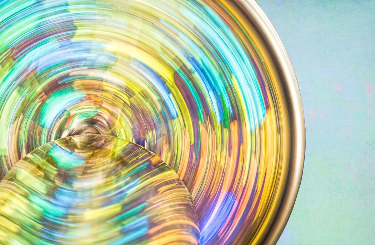 Klare Glasspiegel sind das Herz eines guten Messing-Kaleidoskops.